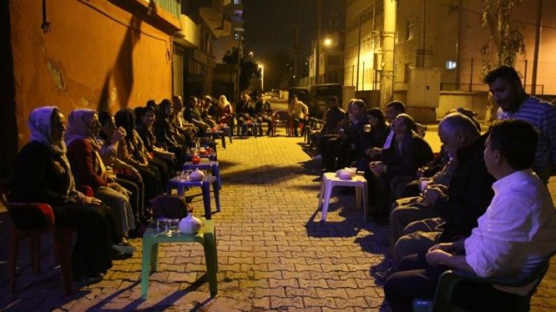 HDP, Cizre ilçe binasında ‘Nöbet eylemi’ başlattı