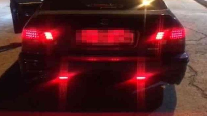 Gaziantep’te drift atan cezayı yedi