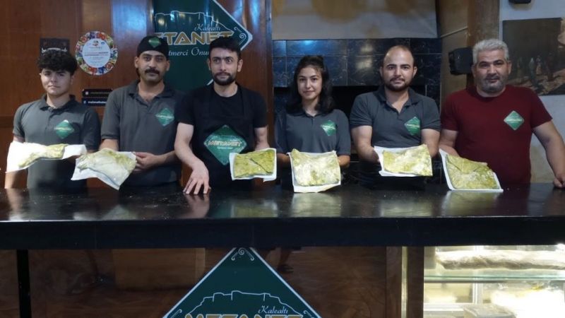 Gaziantep’te katmerciler Gastronomi Festivaline hazır