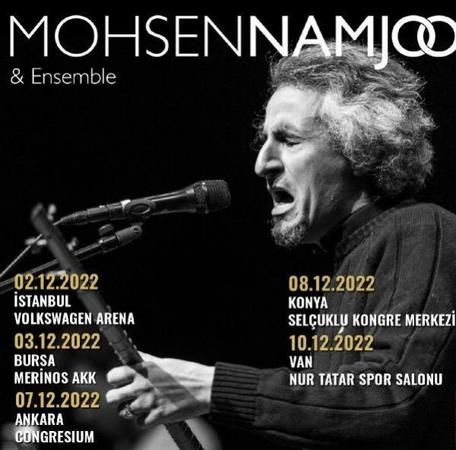 İran’ın Bob Dylan’ı Mohsen Namjoo, Türkiye’ye geliyor