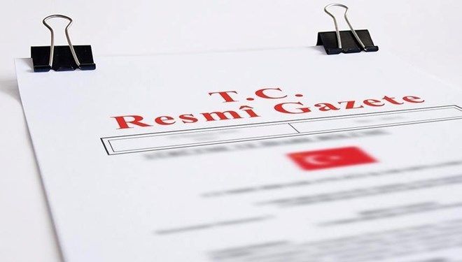 Resmi Gazete’de bugün (12 Eylül 2022 Resmi Gazete kararları)
