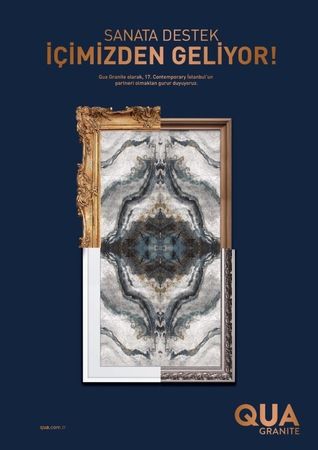 QUA Granite, Contemporary Istanbul’un partneri oldu