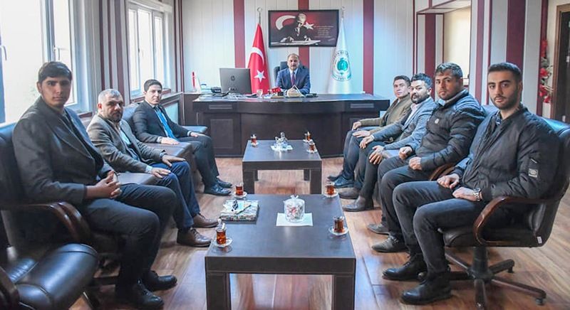 Ülkü Ocaklarından Başkan Doğru’ya ziyaret