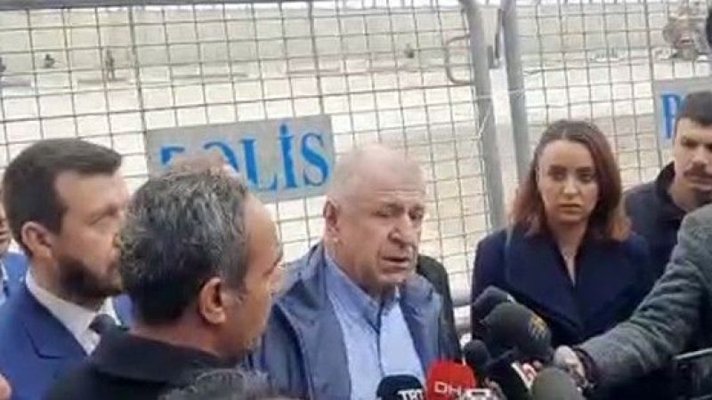 Ümit Özdağ’a Gaziantep’te  sert tepki