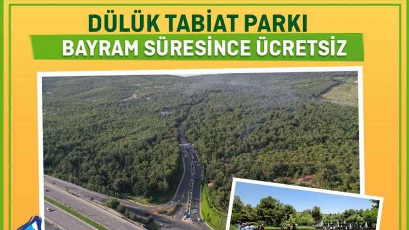 GAZİANTEPLİLER MÜJDE: Dülük Tabiat Parkı, bayramda ücretsiz!