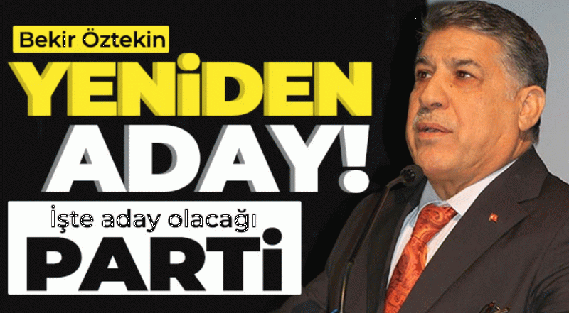 Gaziantep’te Oğuzeli’ne Sürpriz Aday! İşte Bekir Öztekin’in aday olacağı parti!