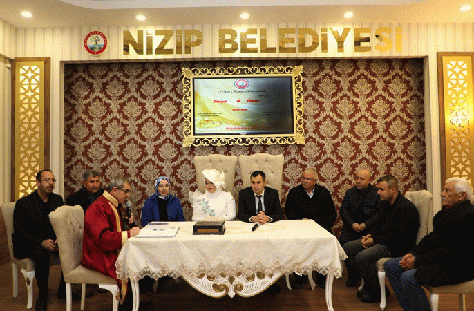 Gaziantep’te Muhteşem Nikah! Nizip Bu Nikahı Konuşuyor…
