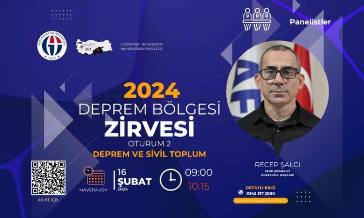 “Gaziantep Üniversitesi, Deprem Bölgesi Zirvesi’ne ev sahipliği yapacak”