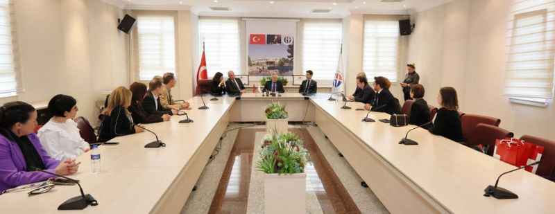 İsviçreli İş İnsanları Gaziantep Üniversitesi’ne Ziyarette Bulundu
