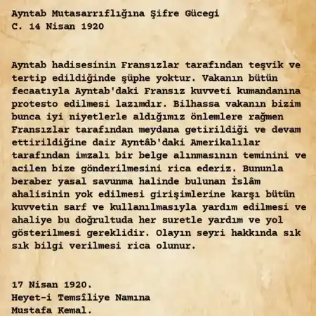 Gaziantep’te Milli Mücadele’nin izlerini taşıyan bir müze ziyaretçilerini bekliyor.