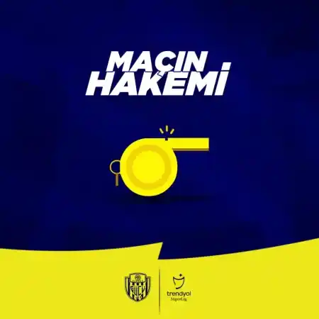 Ankaragücü ile Beşiktaş arasındaki mücadele için düdük Bahattin Şimşek’e emanet!