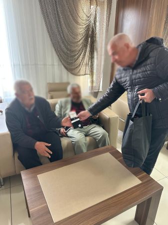 GAÜN Toplum Ruh Sağlığı Merkezi’nden Huzurevi ziyareti