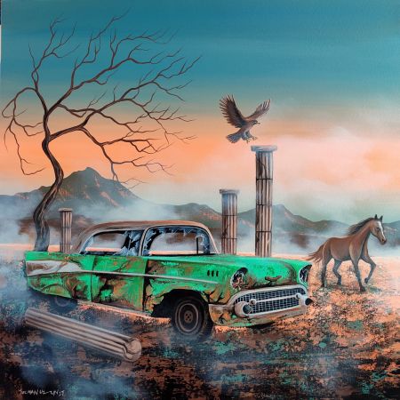 Ressam Selman Uzun Sanko Sanat Galerisi’nde Sergi Açacak