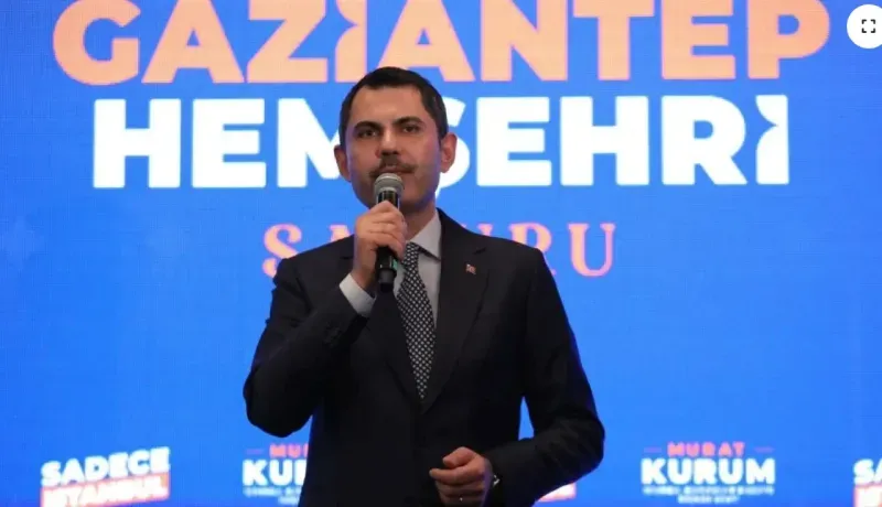 Gaziantep’te Bakan Kurum Feryad Etti Limak, KÇS ve Çimko çimento oyunları!