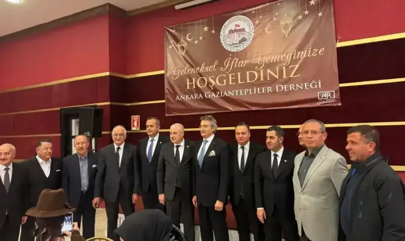 Ankara’da Gaziantep Rüzgarı: Hemşehriler İftar Sofrasında Buluştu