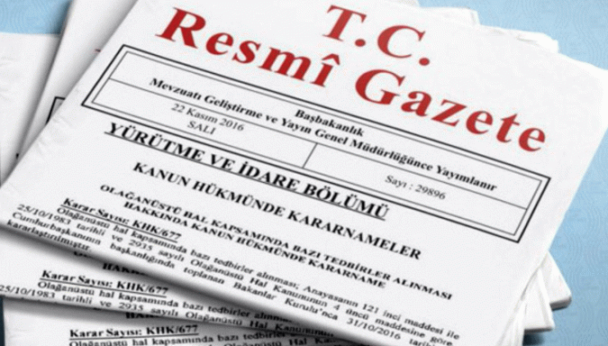 Resmi Gazetede Bugün: 15 Mart 2025