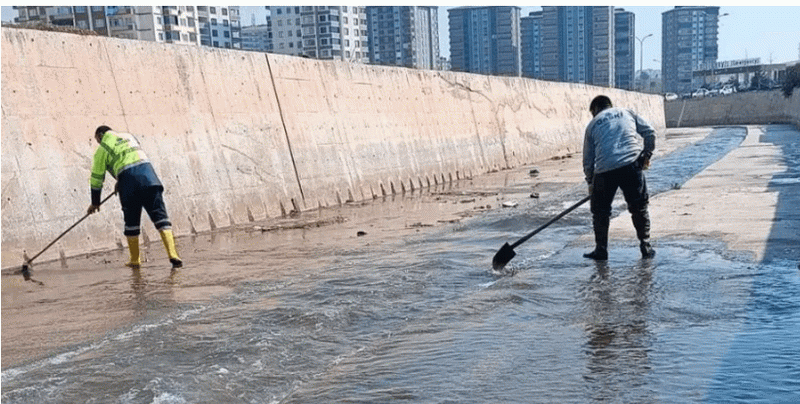 Gaziantep’te Dere Temizliği Seferberliği: GASKİ, Doğal Denge İçin Kolları Sıvadı