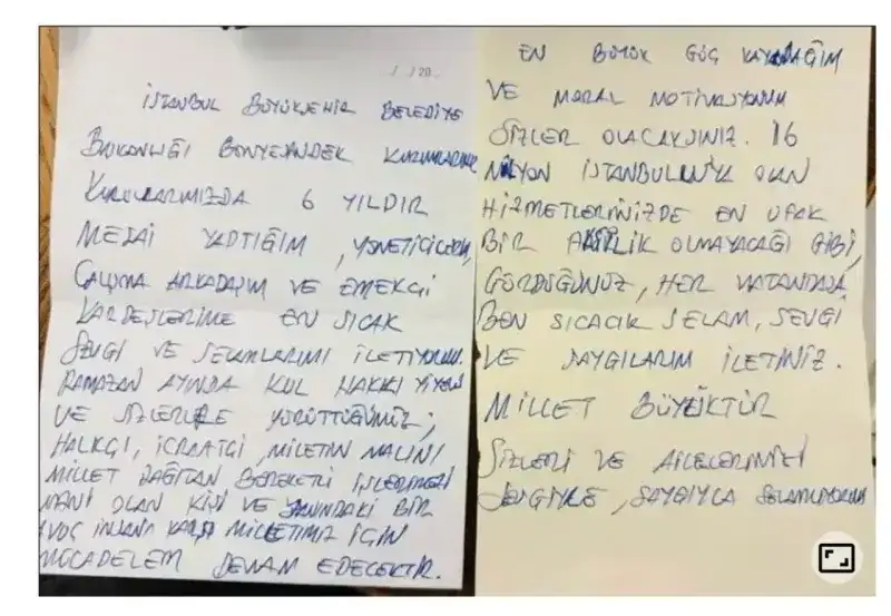 Ekrem İmamoğlu’ndan İBB Çalışanlarına Mesaj: “Kul Hakkı Yiyenlere Karşı Mücadelem Sürecek”