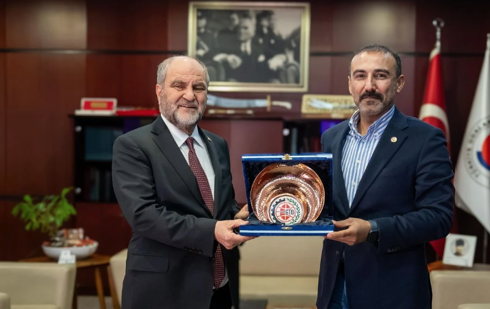 Türkiye’nin Şam Büyükelçisi Köroğlu, Gaziantep Ticaret Odası Başkanı Tuncay Yıldırım’ı Ziyaret Etti