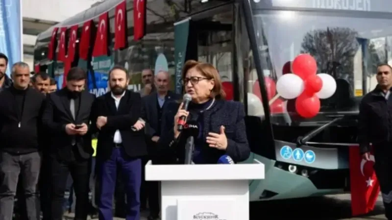 Türkiye’nin İlk Hidrojenli Otobüsleri Gaziantep’te