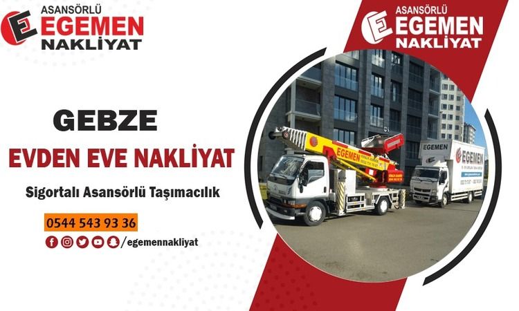 Gebze Ev Taşıma Firması ve Fiyatları