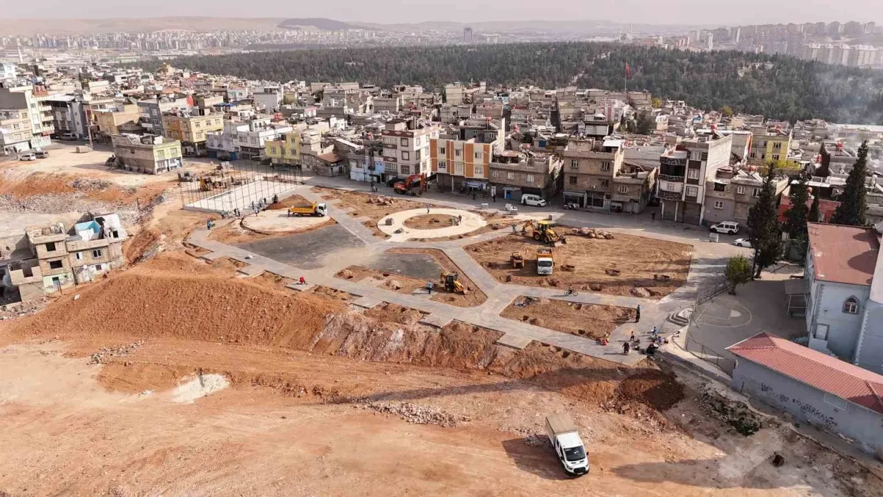 Gaziantep Büyükşehir kente yeni yeşil alan kazandırıyor
