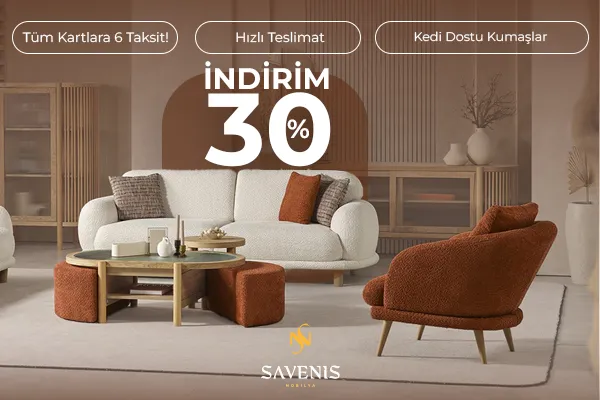 Savenis Mobilya Tasarımlarıyla Yaşam Alanlarına Yepyeni Bir Soluk Getiriyor